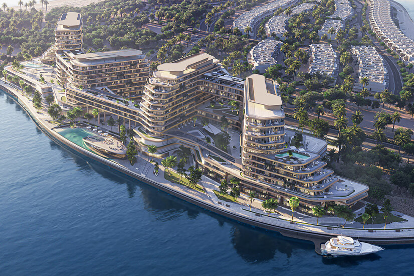 IEC UAE VRF outdoor unit installation at RAK Properties villa project, Ras Al Khaimah